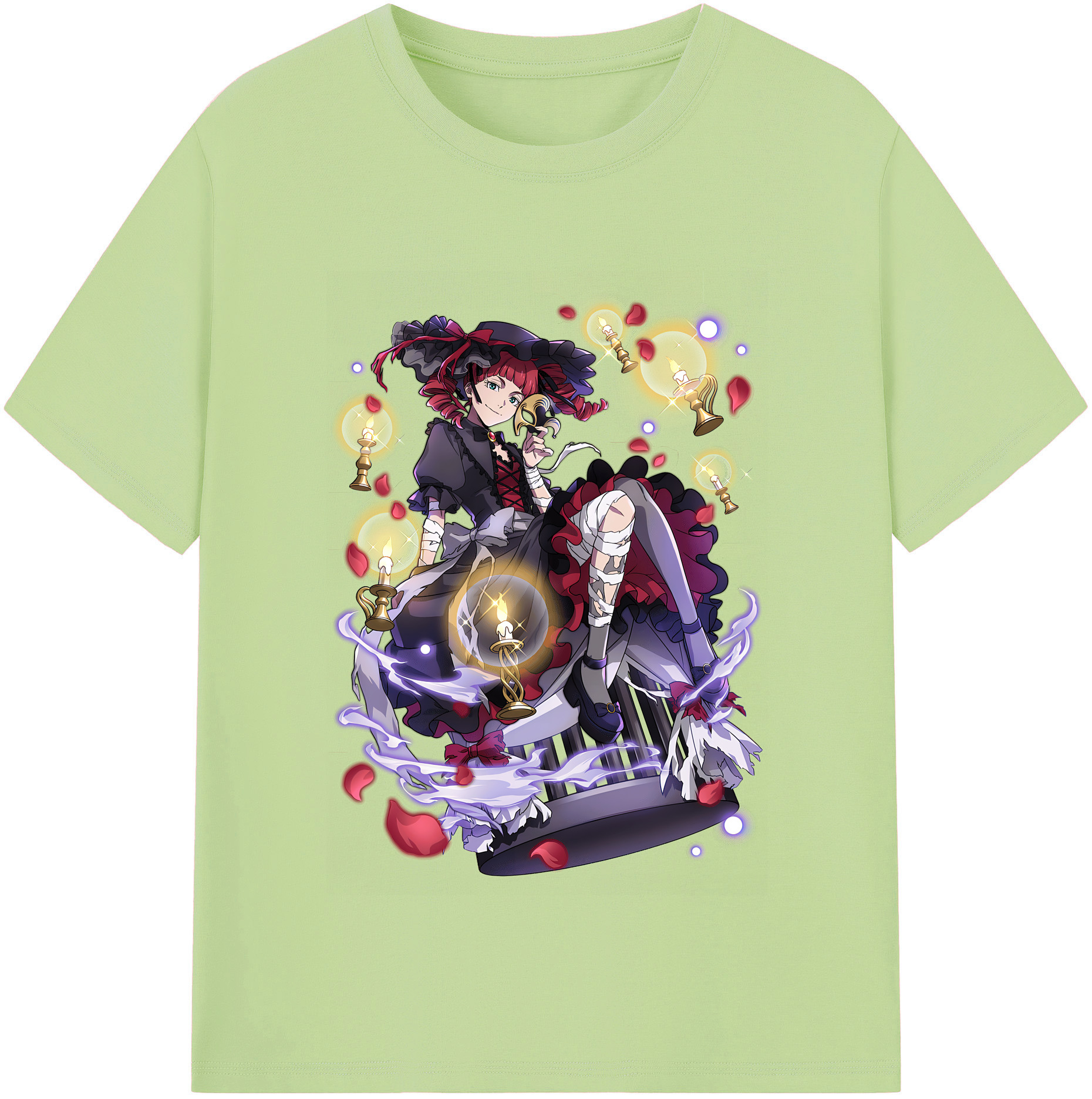 （画像用） 文豪ストレイドッグス Bungo Stray Dogs 綿100％半袖Tシャツ（フロントプリント）